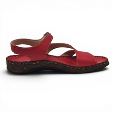 Cargar imagen en el visor de la galería, Sandalia de Piel Walk &amp; Fly 3861 35580 Roja
