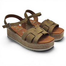 Cargar imagen en el visor de la galería, Sandalia de Piel OH MY SANDALS 6021 Arena
