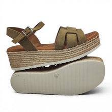Cargar imagen en el visor de la galería, Sandalia de Piel OH MY SANDALS 6021 Arena
