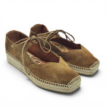 Cargar imagen en el visor de la galería, Zapato de Piel y Yute VIGUERA 2346 Whisky
