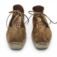 Cargar imagen en el visor de la galería, Zapato de Piel y Yute VIGUERA 2346 Whisky
