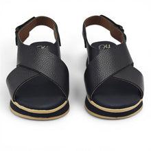 Cargar imagen en el visor de la galería, Sandalia Piel Cruzada OH MY SANDALS 5943 Negra
